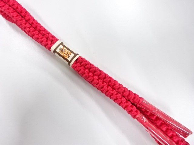 未使用品　正絹　手組帯締め